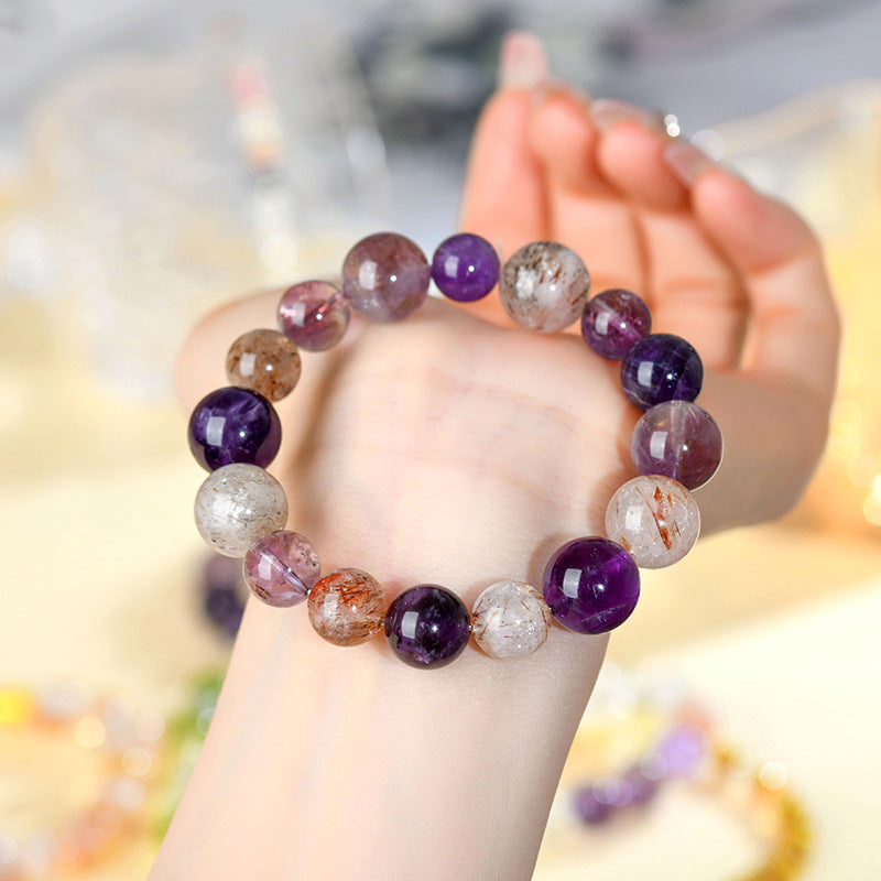 Fengshui bracelet | Natural amethyst planet energy  bracelet