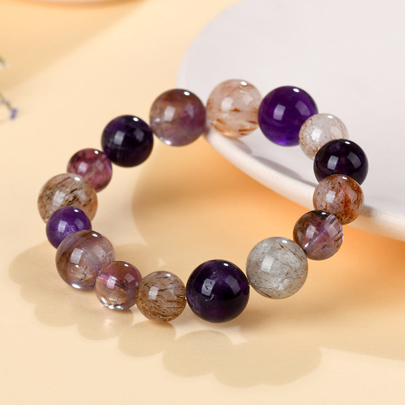 Fengshui bracelet | Natural amethyst planet energy  bracelet
