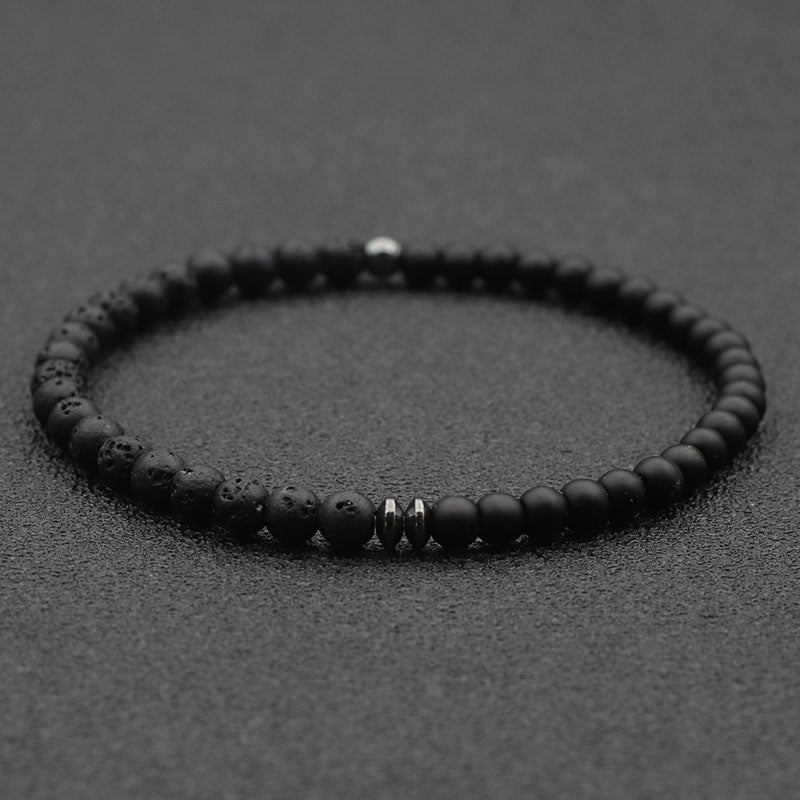 Fengshui Bracelet | 4mm Beads Natural Stone minimalist Braclet