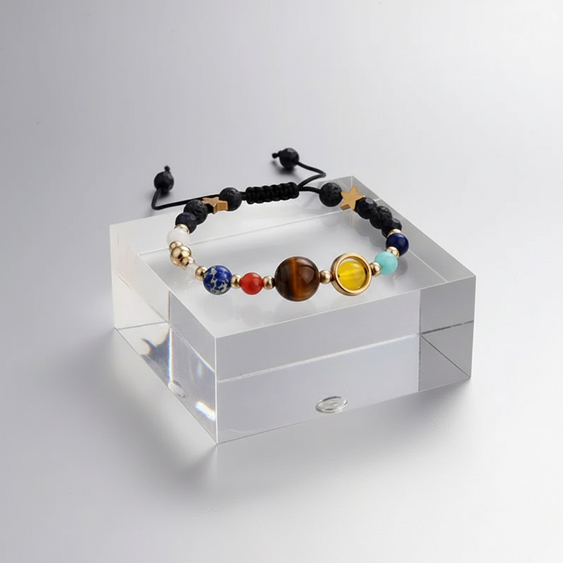 Cosmic Galaxy Solar System Bracelet