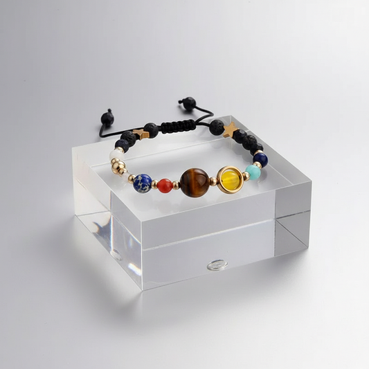 Cosmic Galaxy Solar System Bracelet
