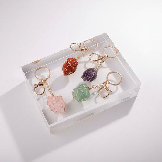 Feng Shui Chain | Natural Gem Stone For Key Phone Car