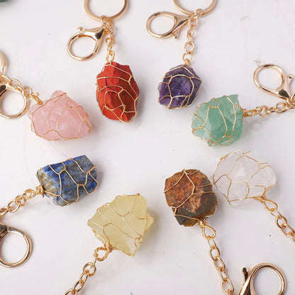 Feng Shui Chain | Natural Gem Stone For Key Phone Car