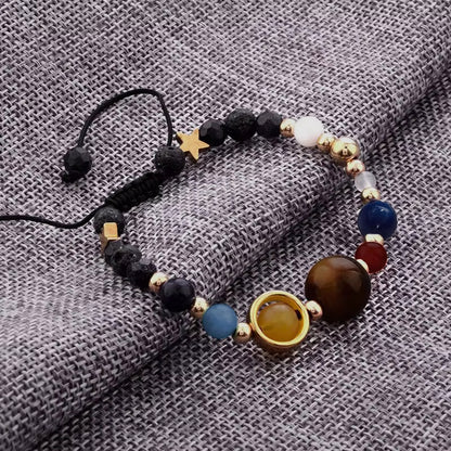 Cosmic Galaxy Solar System Bracelet