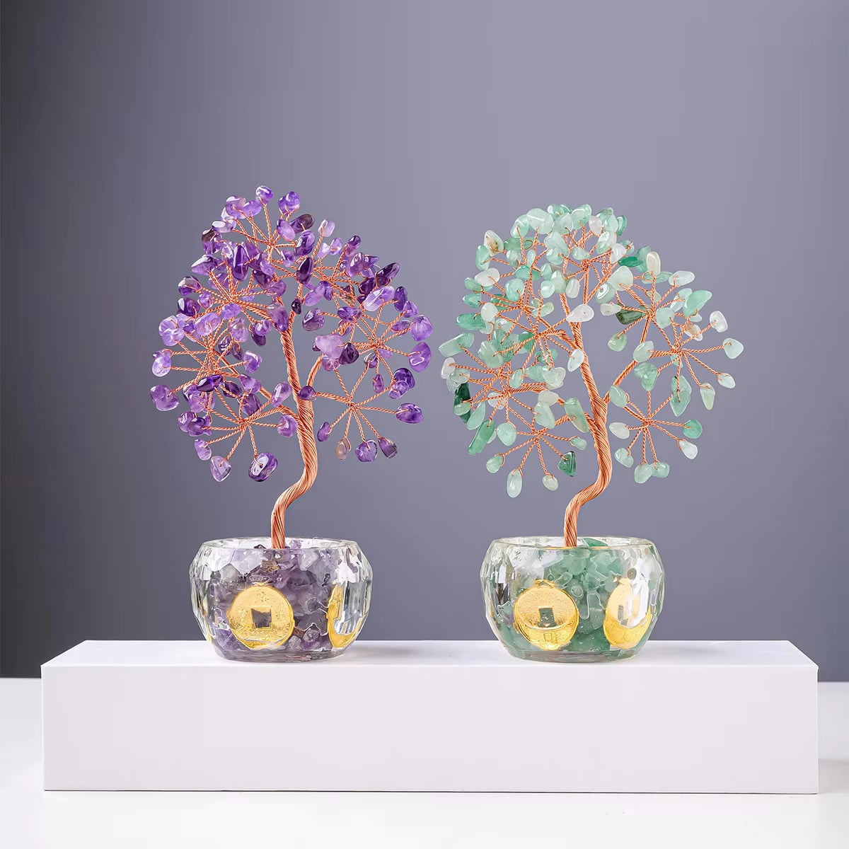 Feng Shui Decor for luck | Natural Stones 7 Chakra Healing Crystals