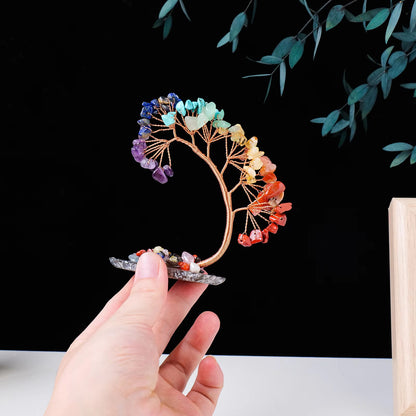 Fengshui Home Decor Money Trees | Natural Crystal Lucky Tree