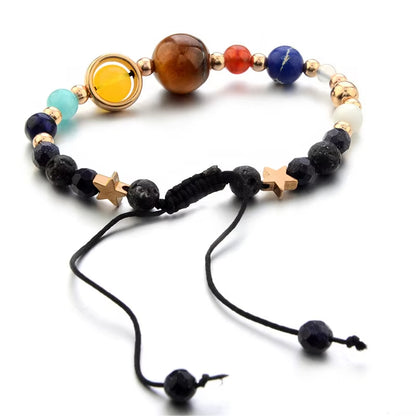 Cosmic Galaxy Solar System Bracelet
