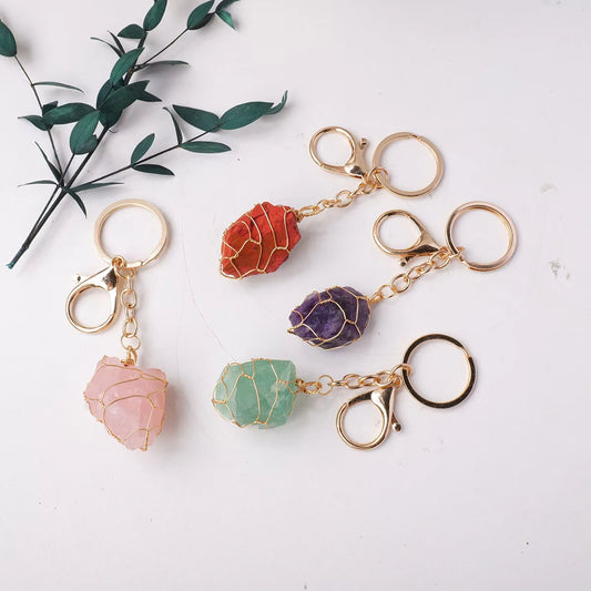 Feng Shui Chain | Natural Gem Stone For Key Phone Car