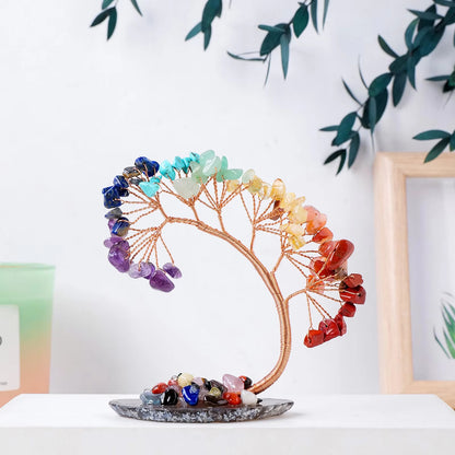 Fengshui Home Decor Money Trees | Natural Crystal Lucky Tree