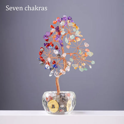 Feng Shui Decor for luck | Natural Stones 7 Chakra Healing Crystals