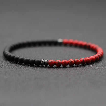 Fengshui Bracelet | 4mm Beads  Natural  Stone minimalist Braclet