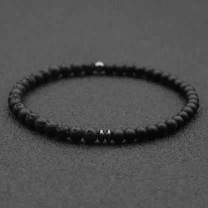 Fengshui Bracelet | 4mm Beads  Natural  Stone minimalist Braclet