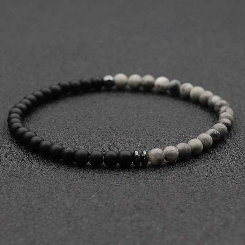 Fengshui Bracelet | 4mm Beads  Natural  Stone minimalist Braclet