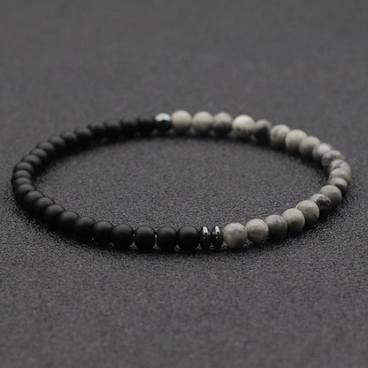 Fengshui Bracelet | 4mm Beads  Natural  Stone minimalist Braclet